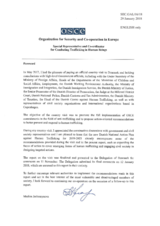 Report by OSCE Special Representative and Co-ordinator for Combating Trafficking in Human Beings, Madina Jarbussynova, following her official visit to Denmark, 15-17 May 2017. Report by OSCE Special Representative and Co-ordinator for Combating Trafficking in Human Beings, Madina Jarbussynova, following her official visit to Denmark, 15-17 May 2017.