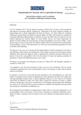 Report by the OSCE Acting Co-ordinator for Combating Trafficking in Human Beings following the official visit to Cyprus Report by the OSCE Acting Co-ordinator for Combating Trafficking in Human Beings following the official visit to Cyprus