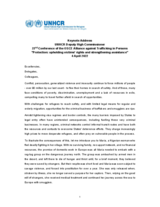 Keynote Address by Kelly Clements, UNHCR Deputy High Commissioner