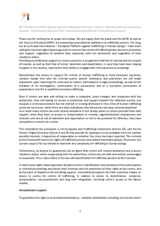 Speech by Suzanne Hoff, International Coordinator La Strada International