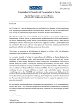 Report by the OSCE Special Representative and Co-ordinator for Combating Trafficking in Human Beings, Valiant Richey following the country visit to Bulgaria 22-24 June 2021 Report by the OSCE Special Representative and Co-ordinator for Combating Trafficking in Human Beings, Valiant Richey following the country visit to Bulgaria 22-24 June 2021