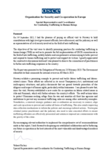 Report by the OSCE Special Representative and Co-ordinator for Combating Trafficking in Human Beings, Valiant Richey, following his country visit to Norway - 5-9 September 2022 Report by the OSCE Special Representative and Co-ordinator for Combating Trafficking in Human Beings, Valiant Richey, following his country visit to Norway - 5-9 September 2022