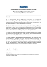 Report by the former OSCE Special Representative and Co-ordinator for Combating Trafficking in Human Beings, Valiant Richey, following the country visit to the United Kingdom, 7-11 November 2022 Report by the former OSCE Special Representative and Co-ordinator for Combating Trafficking in Human Beings, Valiant Richey, following the country visit to the United Kingdom, 7-11 November 2022