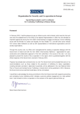 Report by Maria Grazia Giammarinaro, OSCE Special Representative and Co-ordinator for Combating Trafficking in Human Beings, following her visit to Ireland from 30 January to 2 February 2012 Report by Maria Grazia Giammarinaro, OSCE Special Representative and Co-ordinator for Combating Trafficking in Human Beings, following her visit to Ireland from 30 January to 2 February 2012