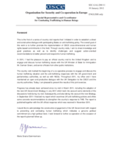 Report by OSCE Special Representative and Co-ordinator for Combating Trafficking in Human Beings, following her visit to the UK, 7-10 March 2011 Report by OSCE Special Representative and Co-ordinator for Combating Trafficking in Human Beings, following her visit to the UK, 7-10 March 2011